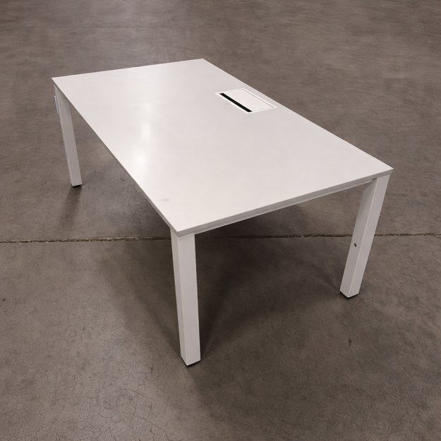 Image de TR - Table 160x80cm gris clair